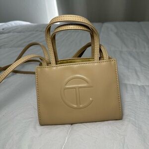 Telfar Tan Mini Shopping Bag
